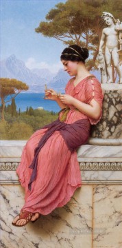 ル・ビレット・ドゥー 新古典主義者の女性 ジョン・ウィリアム・ゴッドワード Oil Paintings